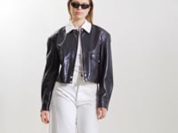 BRAYLIN | Faux Leather Jacket