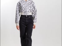 EVELIN | Bomber court en similicuir