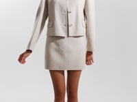 CANDELA | Double Face Wool Mini Skirt