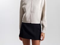 FAY | Double Face Wool Bomber Jacket