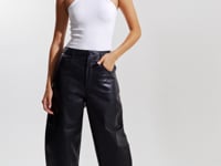 FENNE | Leather Tapered Pant