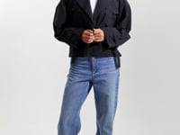 Cropped Trench Coat
