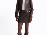 ROWAN | Mini-jupe en cuir