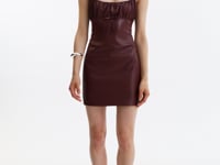 MALIKA | Robe en similicuir