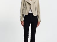 DONNA S | Suede Biker Jacket