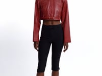 GIA | Veste courte en cuir