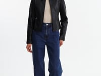 OCEANA | Fitted Leather Jacket