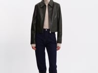 OCEANA | Fitted Leather Jacket