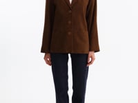 TORI | Suede Blazer Jacket