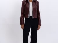 SALLY | Leather Biker Jacket
