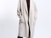 THARA | Shawl Collar Wool Coat
