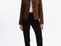 JOLENE | Veste en daim