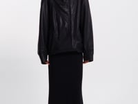 Oversized Leather Jacket