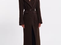 AALIYAH | Textured Hourglass Coat