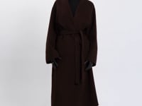 COREEN | Belted Wool Maxi Coat