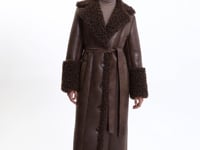 POLLY | Mixed Media Maxi Coat