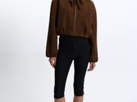 ANITA | Suede Bomber Jacket