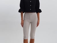 CAROLINA D | Denim Ruffle Sleeve Jacket