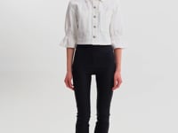 CAROLINA D | Denim Ruffle Sleeve Jacket