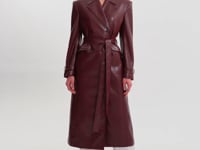 IOLANTHE | Trench en similicuir