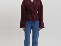 QUINN | Cropped Trench Coat