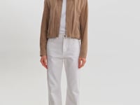 ROBBIE | Suede Bomber Jacket