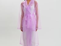 TALISE | Sheer Organza Trench Coat
