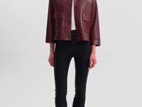 ELARA | Faux Leather Jacket