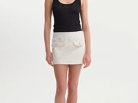 OLEXA | Faux Hair Tiger Print Mini Skirt