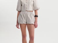 DAISY | Leather Bloomer Shorts