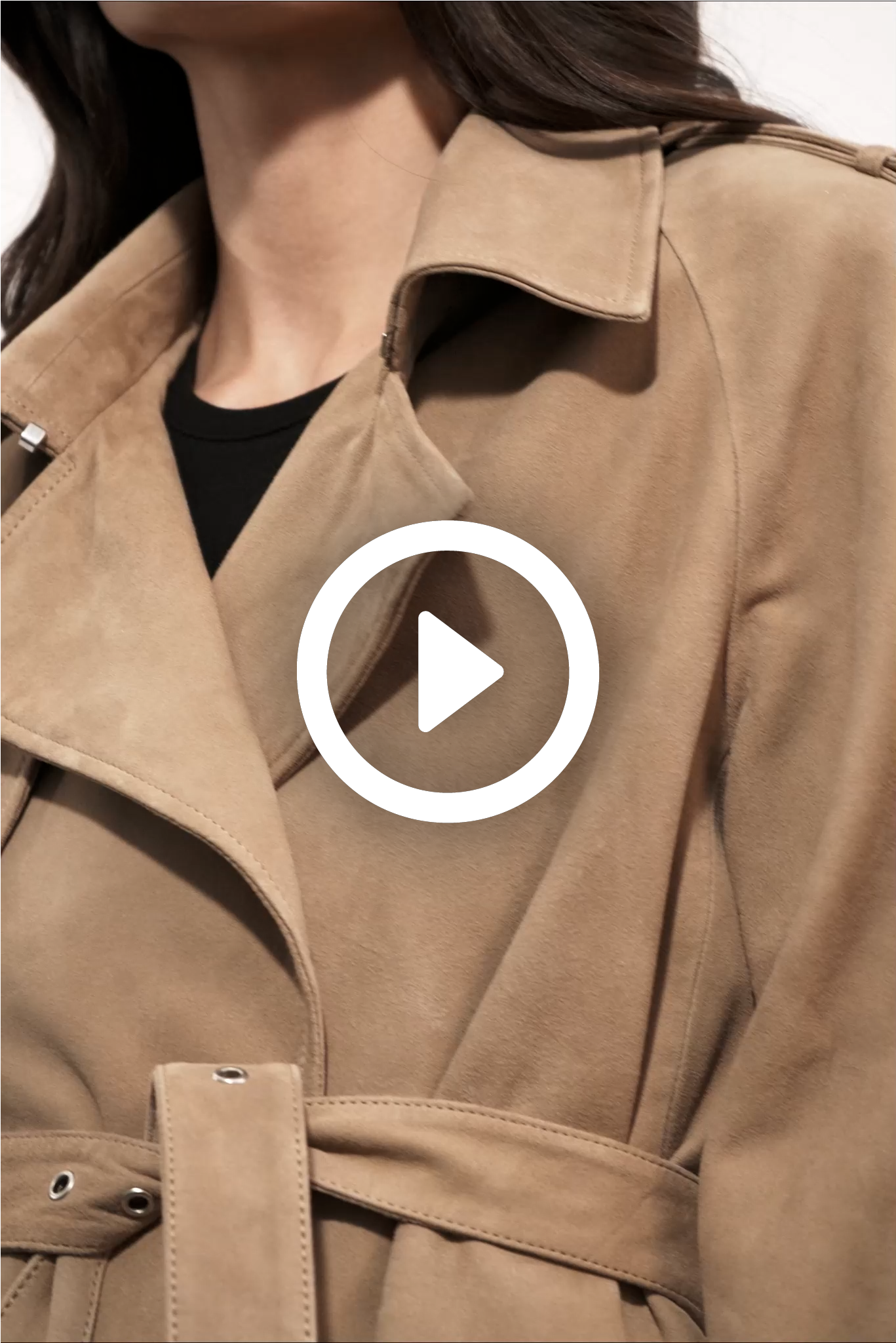 ERLINA Suede Jacket