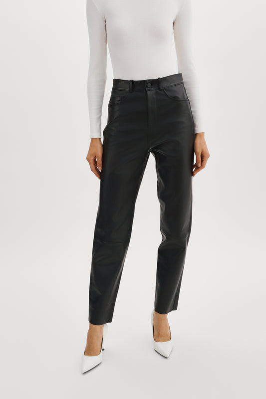 ADELINE | Leather Jeans