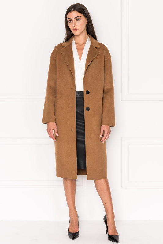 COPPOLA Oversized Cocoon Wool Coat