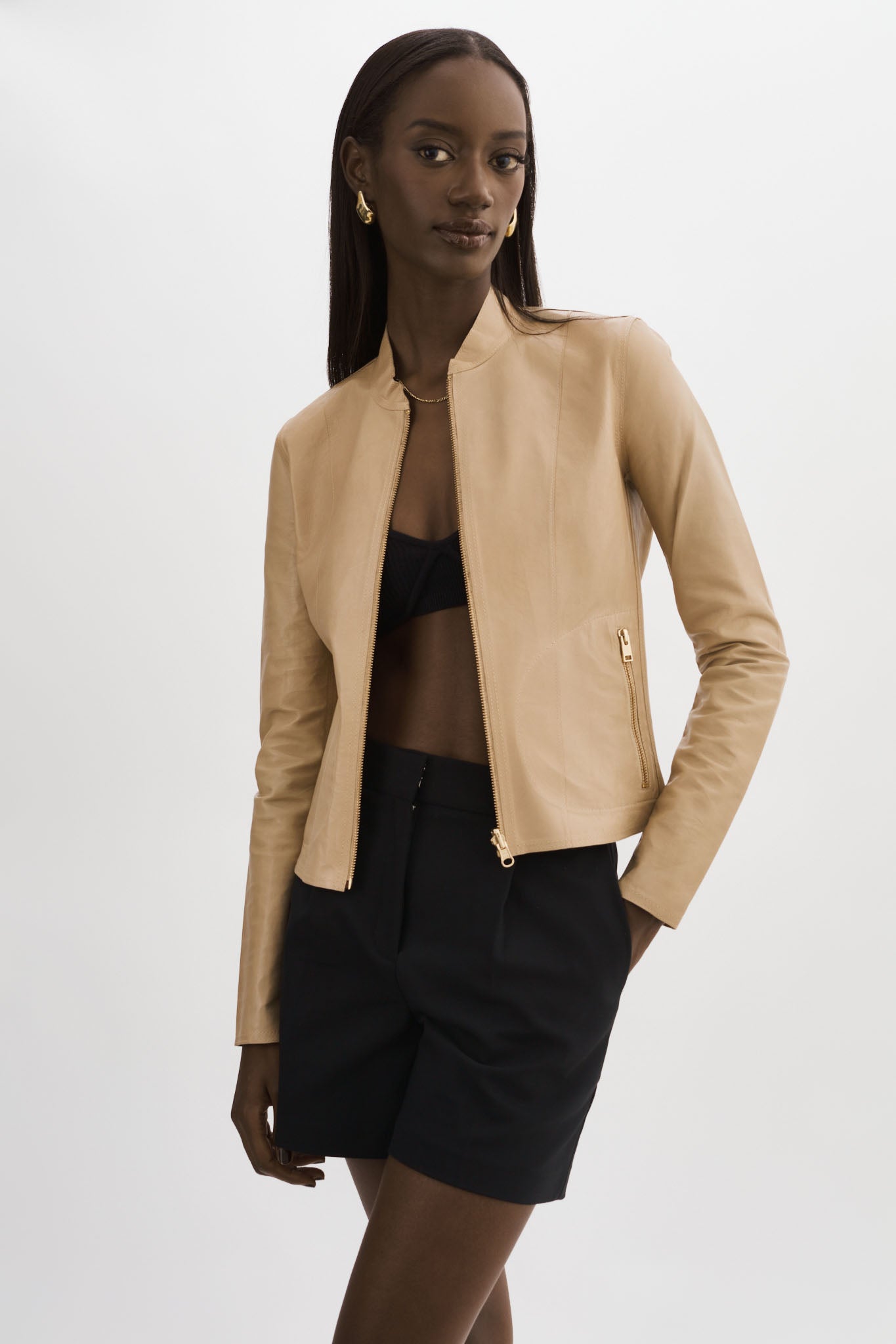 CHAPIN | Bomber réversible en cuir