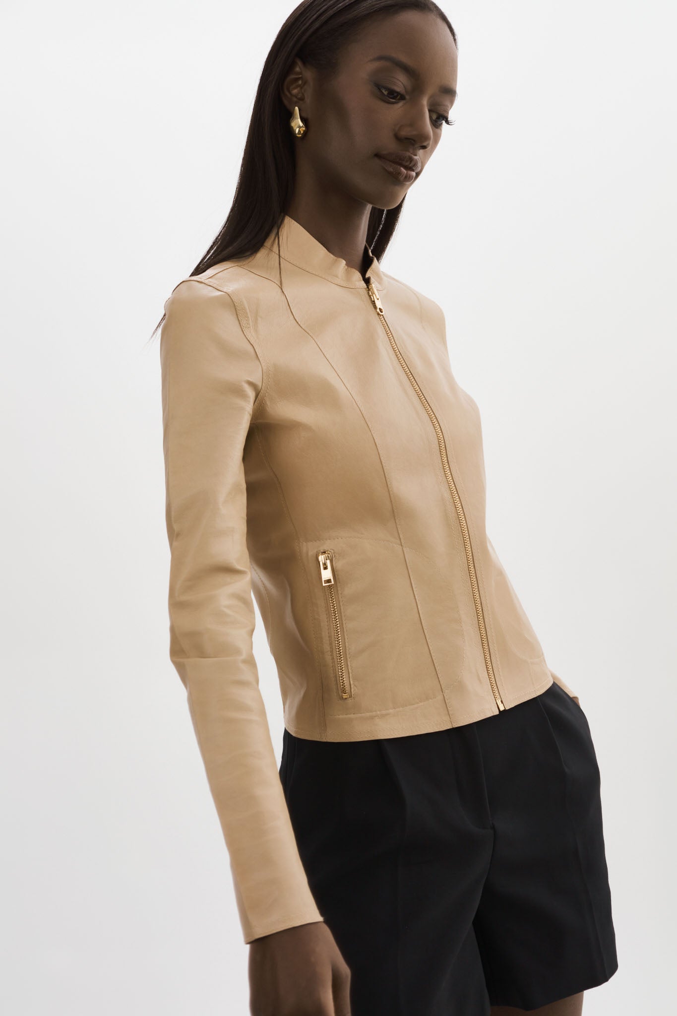 CHAPIN | Bomber réversible en cuir