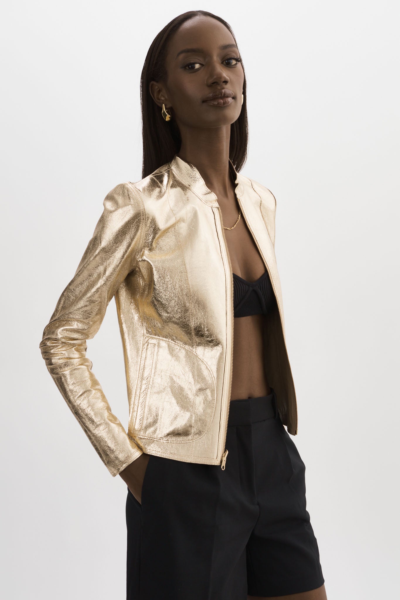 CHAPIN | Bomber réversible en cuir