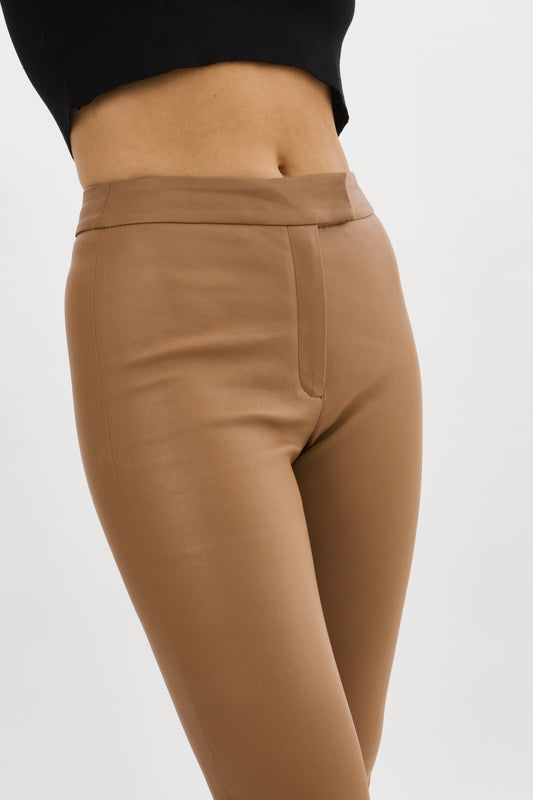DAWN | pantalon en cuir stretch 