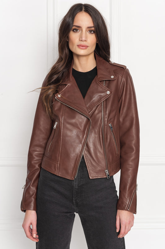 DONNA | Iconic Leather Biker Jacket
