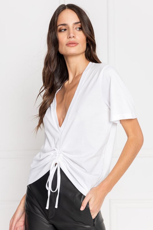 ENYA Ruched Tee