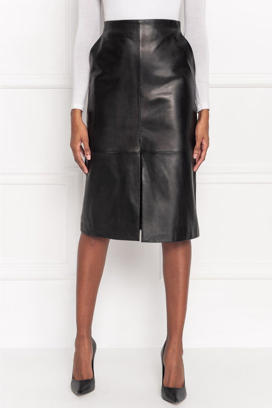 IDA Jupe Crayon en Cuir