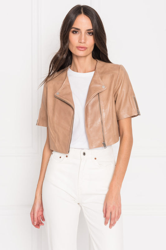 KIRSI | Blouson biker cuir