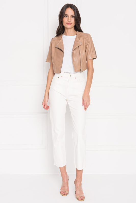 KIRSI | Blouson biker cuir