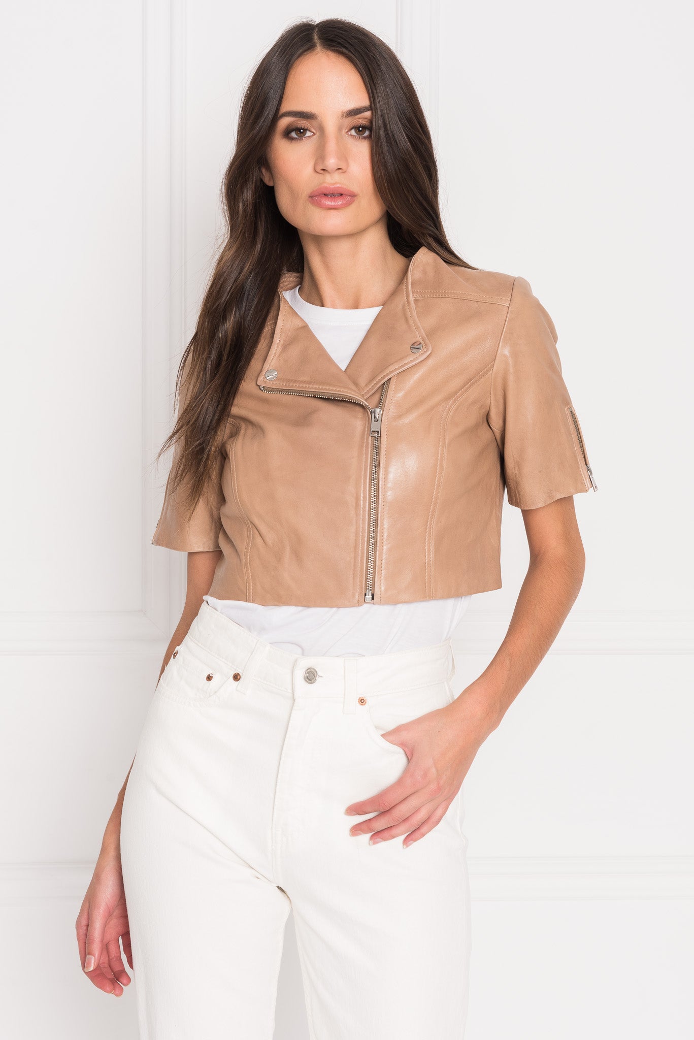 KIRSI | Blouson biker cuir