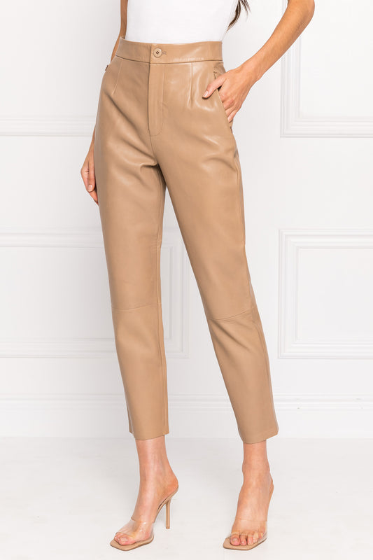 LÉONIE | Pantalon en cuir