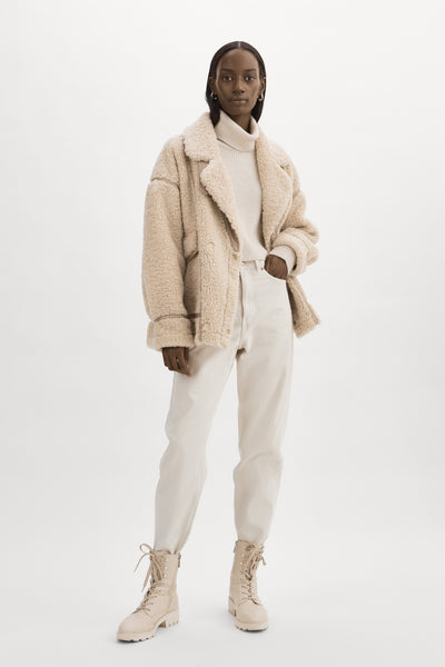 BADU | Oversized Faux Shearling Jacket