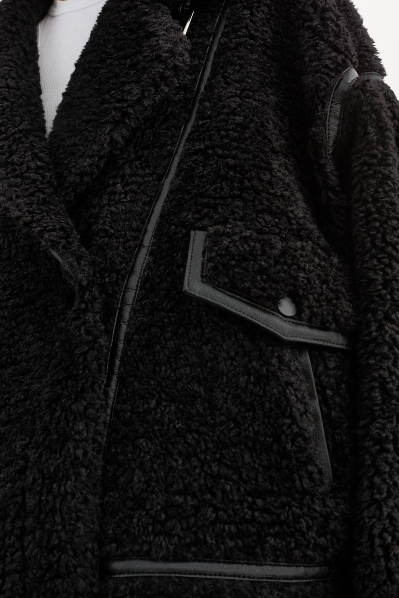 Oversized Sherpa Jacket