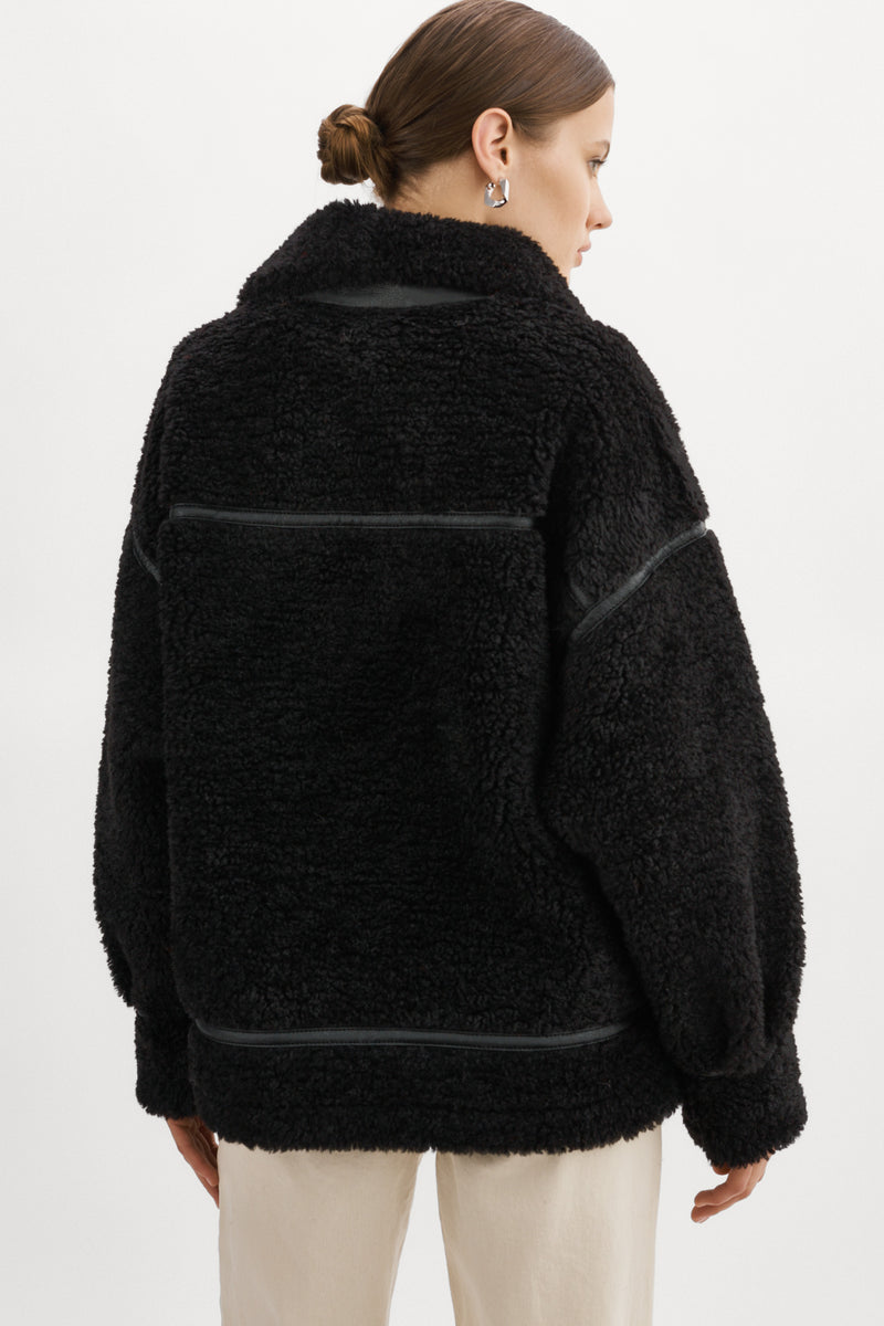 Oversized Sherpa Jacket