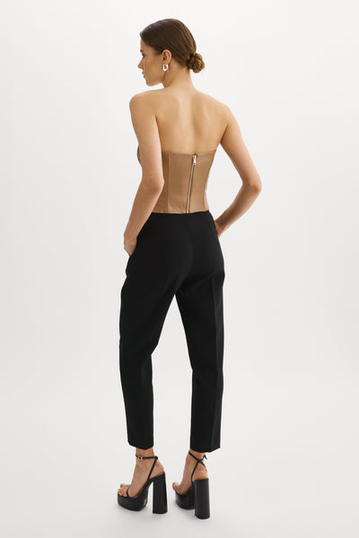 DAVINA | Leather Bustier