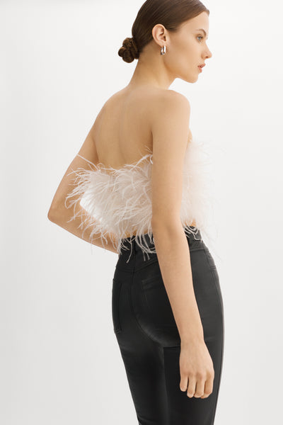 ZAINA | Feather Bustier