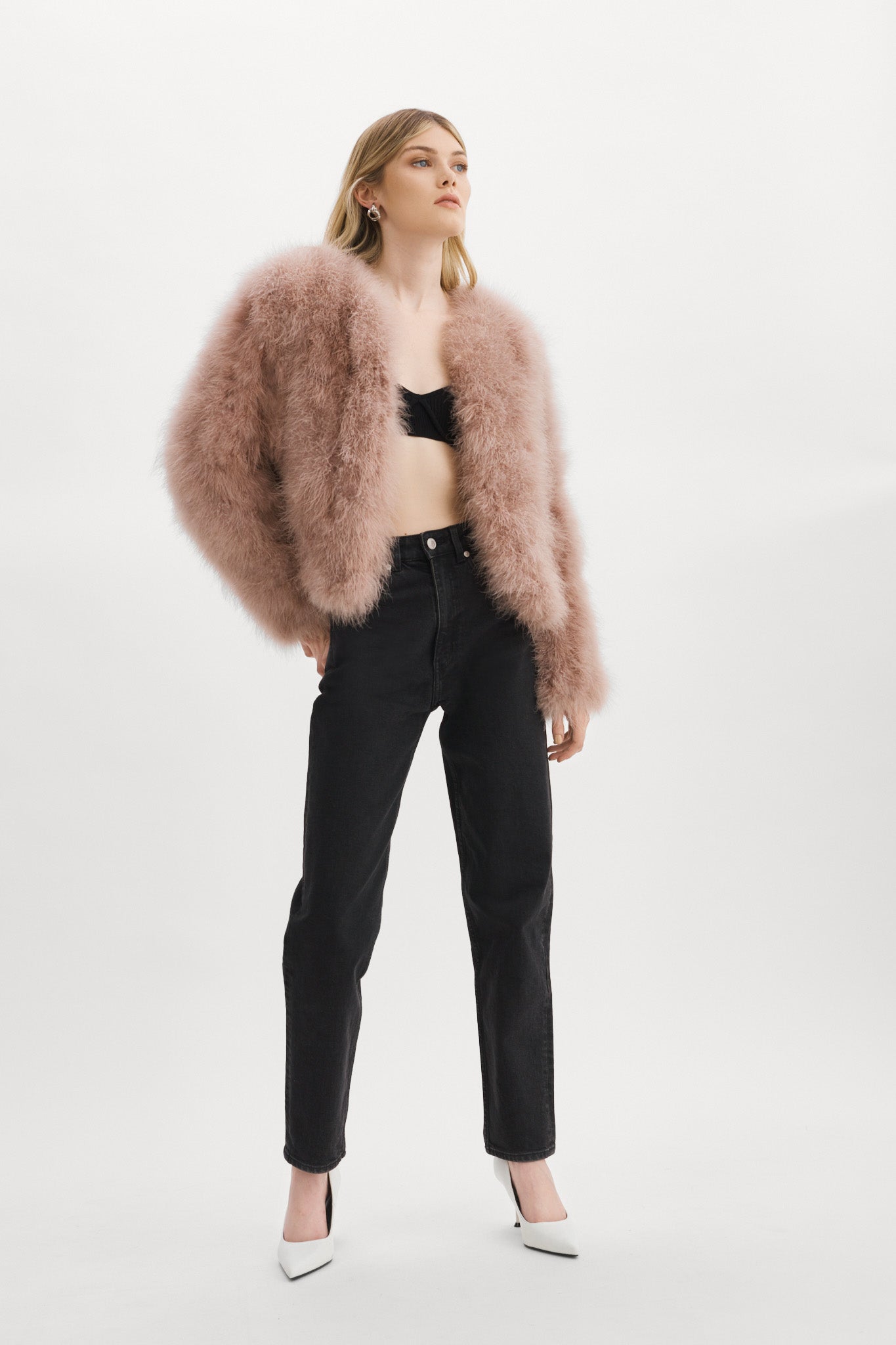 DEORA | Veste de plumes